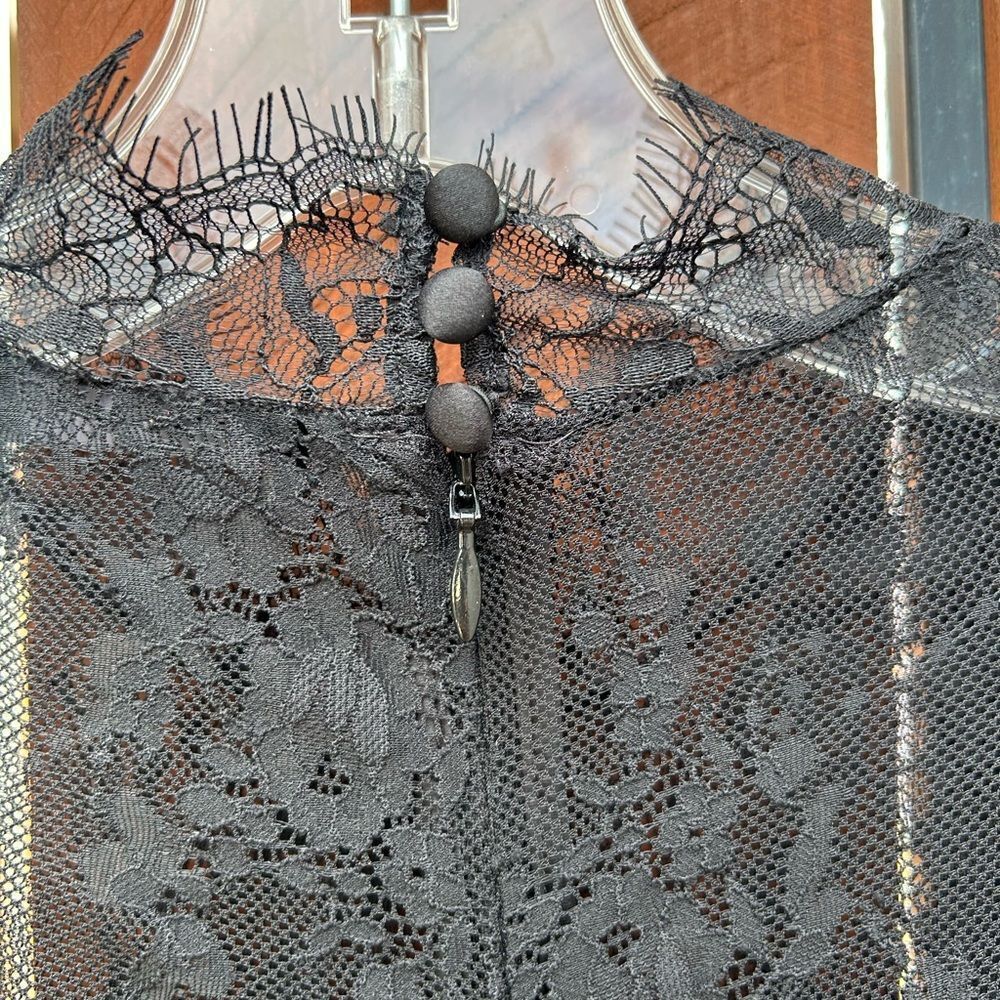 RETROFETE BRIGETTE velvet lace dress - Picture 9 of 10
